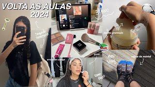 primeiro dia de aula 2024 *pós férias* | rotina & arrume-se comigo.