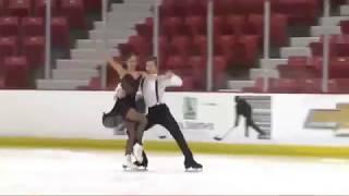 Ella Ales/Daniel Tsarik 2019 Lake Placid Ice Dance Championships RD