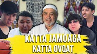 KATTA JAMOAGA KATTA OVQAT / MAKTAB SERIALI IJODKORLARI UCHUN QOVURMA LAG'MON / LAG'MON TAYYORLASH