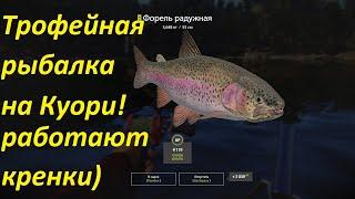 Русская рыбалка 4. о.Куори. Трофейная рыбалка на кренки! рр4