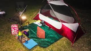 Camping Pasir Ris Park Singapore with MSR Hubba NX 1