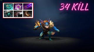 Slark  judgment distributes 34 KİLLs Winner I Dota 2 Gameplay