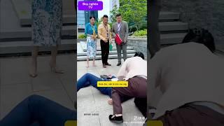 Giám đốc giả vờ ngất đi để thử lòng tốt của nhân viên và cái kết đắng #shorts