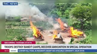 Troops Destroy Bandit Camps, Recover Ammunition In Special Operation