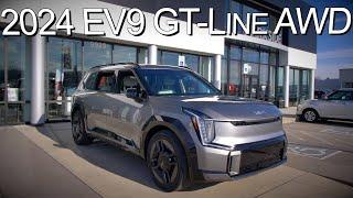 The Brand New 2024 Kia EV9 GT-Line AWD at Parkside Kia-Excellent New Electric Vehicle