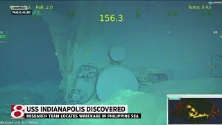 USS Indianapolis wreckage discovered