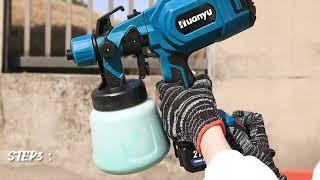 Huanyu cordless paint sprayer （CN5000）- Good helper for your DIY work!