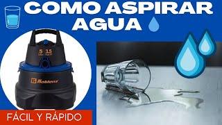 Como aspirar agua con aspiradora KOBLENZ