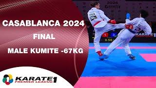 Best Bouts of Casablanca 2024 | Y. Tas (FRA) vs  Y. O. Haj Amar (BEL) | WORLD KARATE FEDERATION