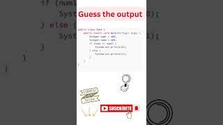 Day 3 | Guess the output | Java Interview Questions | #corejava  #java #springboot