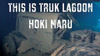 This is Truk Lagoon - The Hoki Maru in 4K UHD