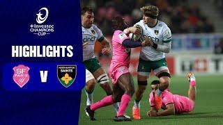 Instant Highlights - Stade Français Paris v Northampton Saints Round 3 | Investec Champions Cup 2024