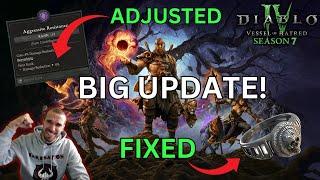 Diablo 4 Season 7: Big Update; New Expansion; Witch Powers Disabled!