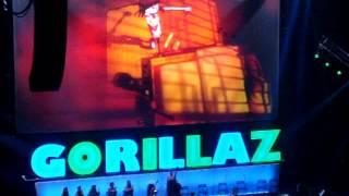 Gorillaz - Dare - Erwin Center - Austin, TX - October 22, 2010