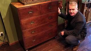 Antique Campaign Chest by Lowndes