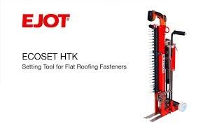 ECOSET HTK Setting Tool for Flat Roofing Fasteners