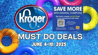 *$.04 Cereal* Kroger MUST DO Deals for 6/4-6/10 | 5x Digitals, Weekly Digitals, & MORE
