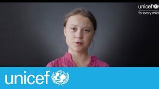 Greta and eight young activists reveal how the climate crisis is shaping their lives | UNICEF