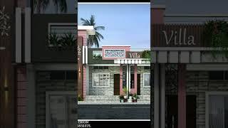 beautiful single floor house elevation design in shorts by D K 3D Home Design Video No.2595
