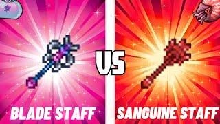 Blade Staff VS Sanguine Staff | Terraria