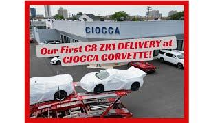 Review The First C8 Corvette ZR1 Delivery at Ciocca Corvette