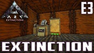 ARK:Survival Evolved Extinction Let's Play-Ep.3-Generator,Fridge & Enforcer Hunting