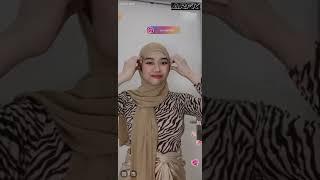 hijab tante cantik terbaru live goyang
