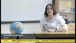 60 saylı tam orta məktəbin 1 qızıl və 1 gümüş nişanı