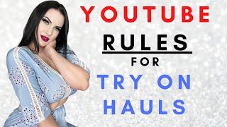 YOUTUBE RULES | TRY ON HAULS (what is allowed and what isn't)