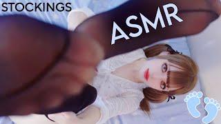 ASMR STOCKINGS *try on*