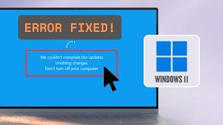 Fix "We Couldn't Complete the Updates" Error on Windows 10/11 – Step-by-Step Guide (2025)