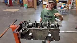 Building My SBC 350 4 bolt main