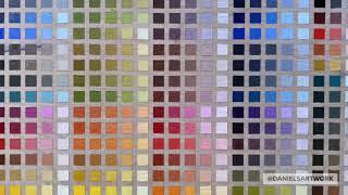 Oil Paint Color Charts 