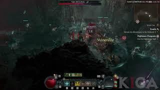 DIABLO IV - IT'S ALWAYS FUNNY TO USE SKELETON WALL AGAINST THE BUTCHER
