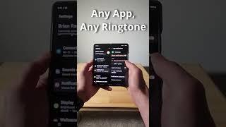 Any App, Any Ringtone! Samsung Galaxy Z Fold 4, S22 Ultra and more #shorts