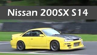 Nissan 200SX Silvia S14 On Track Engine Sound