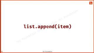 LIST METHOD append() | Python Programming #python #pythoninhindi #pythonlist #tutorial #append