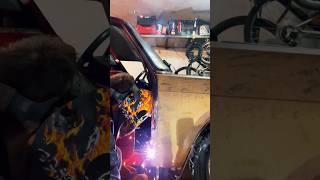 Сварка авто без газа! #ваз #сваркаавто #2107 #2109 #приора #полуавтомат #лада #перекуп #заменакрыла
