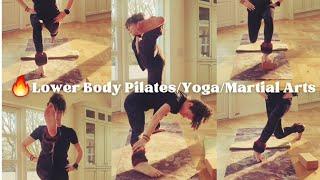 Burn baby burn  15 MIN GLUTE & LEG POWER & STRENGTH | Pilates/Martial Arts/Yoga