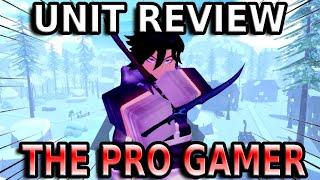 The Pro Gamer Unit Review | Anime Defenders