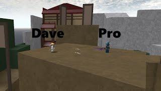 Dave VS Pro - Manhunt [ROBLOX Be a Parkour Ninja]