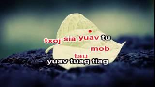 Neeg Siab Phem Instrumental + Lyrics - Xab Thoj