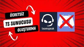 ÜCRETSİZ TEAMSPEAK NASIL KULLANILIR ? | DİSCORD ENGELLENDİ DİYE ÜZÜLME | ÜCRETSİZ TS 2024