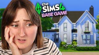 I built a MASSIVE house using *only* the BASE GAME