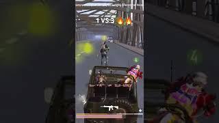 1vs 3 clutch spray #bgmi #pocox3probgmigameplay90fps #pubgmobile #gaming