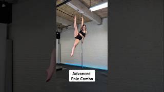 How to do an Advanced Pole Combo // Pole Dance Tutorial// #polesport #poledance