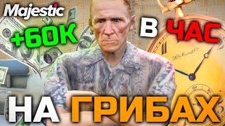 60.000$ в ЧАС НА ГРИБАХ | ЛУЧШАЯ РАБОТА НА MAJESTIC RP GTA 5 RP