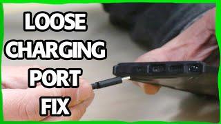 How to Fix a Loose Charging Port USB-C in Samsung Galaxy or Lighting Port in iPhone