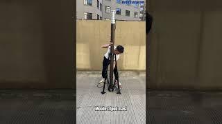Mobile tripod pneumatic telescopic mast for 5G/lighting/antenna#radio#camera#telescopicmast