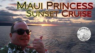 Maui Princess – Cruising the Pacific – Sunset Dinner Cruise & Some Whale Watching – Lahaina, Hawaii